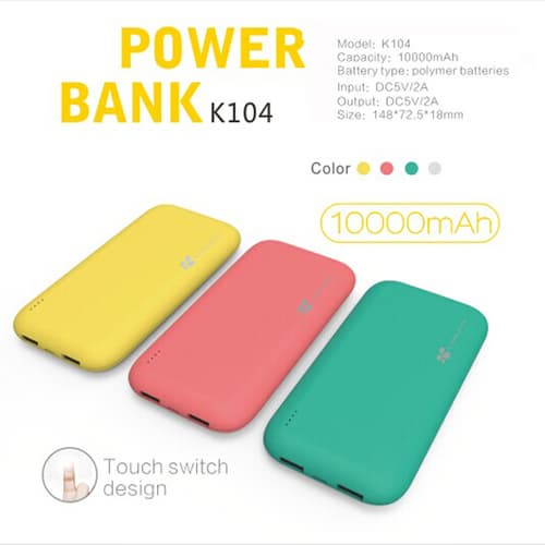 Ice cream power bank 6000mah mobile phone power battery